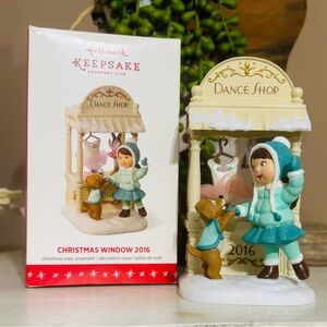 NEW in Box Hallmark Keepsake Christmas Window Ornament 2016